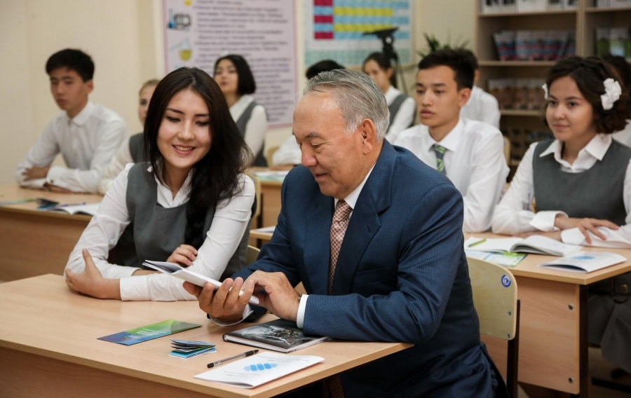 Визит Президента в школу №75