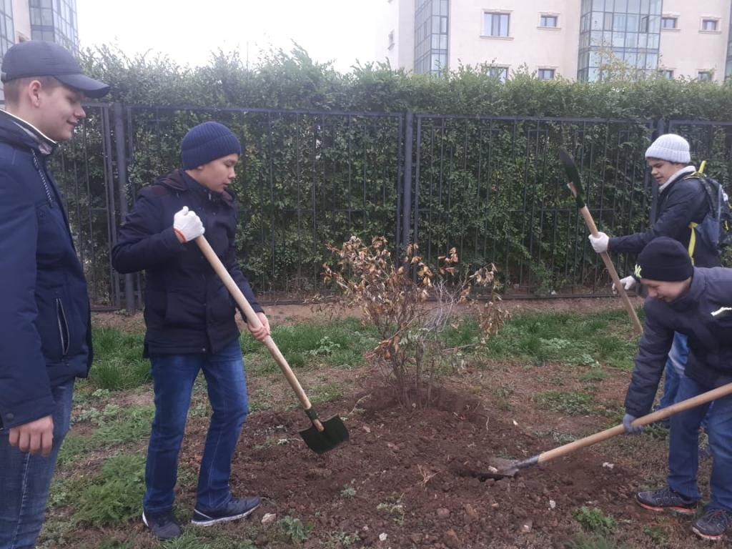 22 сентября 2018г.  прошел субботник!